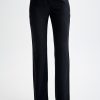 Allanah Straight Leg Pant - Black