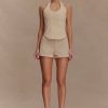 Meadow Denim Shorts - Stone Wash