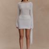 Terrymae Crochet Mini Skirt - White