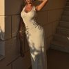 Ellington Knit Maxi Dress With Sequin - Ivory