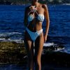 Skye Floral Crochet Tie Up Bikini Bottom - Ivory