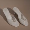 Reena Pearl Mesh Mule - Ivory